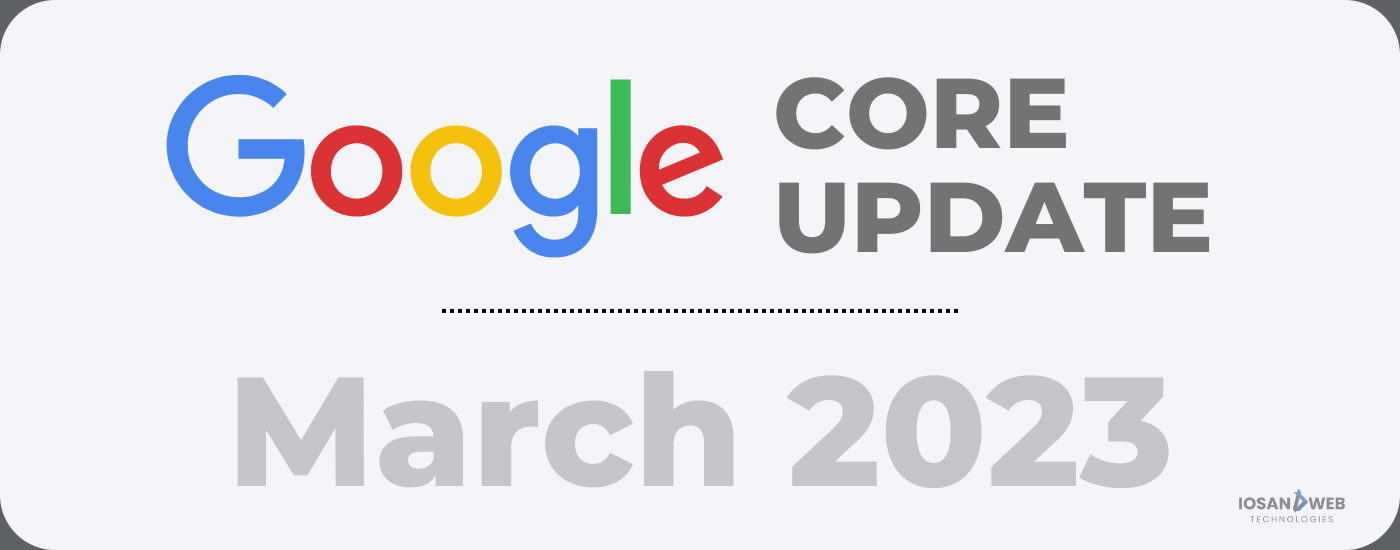 Google Algorithm Core Update